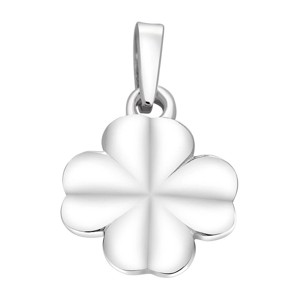 Kleeblatt-Anhänger in silber. Siersbøl A216 053